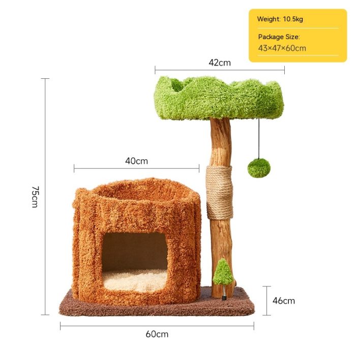 Luxury Solid Wood Cat Climbing Frame - Image 6