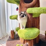 90.5 Inches Tall Magic Forest Cat Tree Tower - Image 8