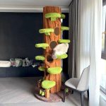 90.5 Inches Tall Magic Forest Cat Tree Tower - Image 4