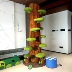 90.5 Inches Tall Magic Forest Cat Tree Tower - Image 3
