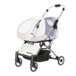 3 in 1 Folding Cat Stroller with Removable Carrier - Image 13