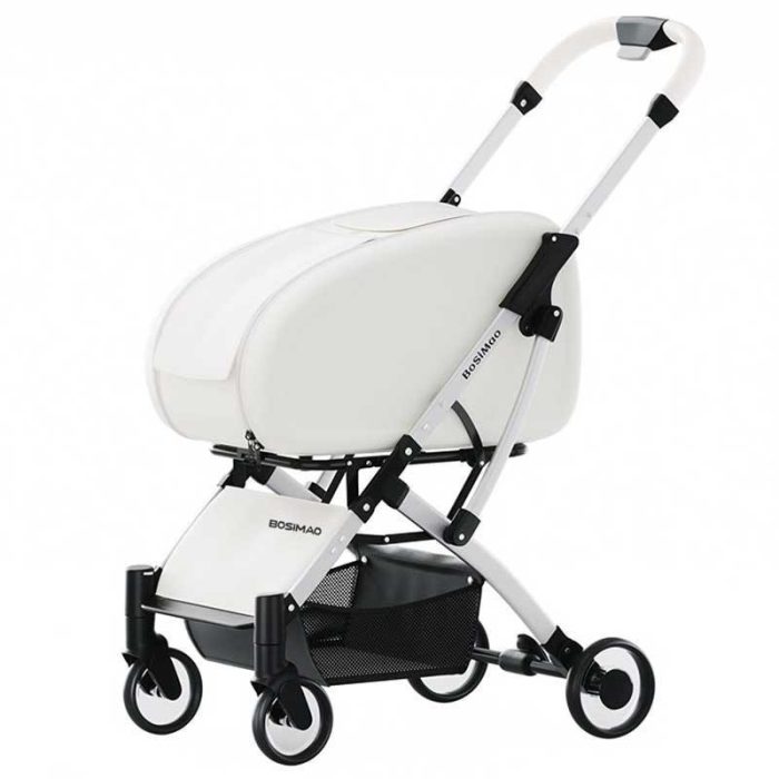 3 in 1 Folding Cat Stroller with Removable Carrier - Image 10