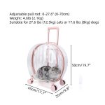 Clear Cats Carrying Case with Silent Wheel - Image 9