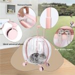 Clear Cats Carrying Case with Silent Wheel - Image 7